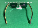 The Chimera - Green Polarized Lenses - Stainless Steel Frame - Layered Bamboo Legs